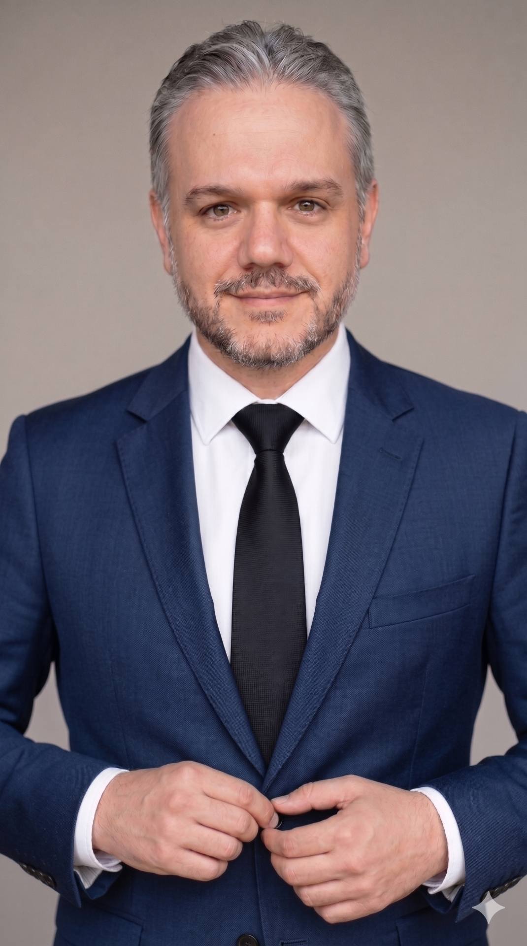 Dr. Sousa Bruno em retrato formal